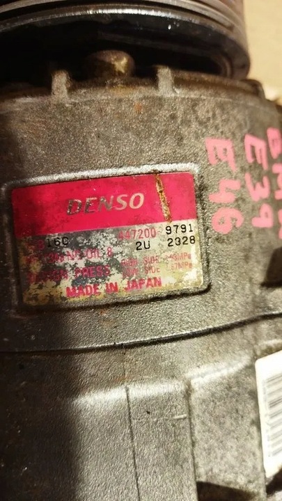 фото №6, Bmw 3 e46 компрессор компрессор кондиционера