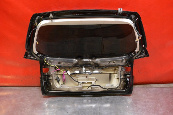 фото №11, Кришка багажника зад задня чорна vw golf 5 v plus 04-09