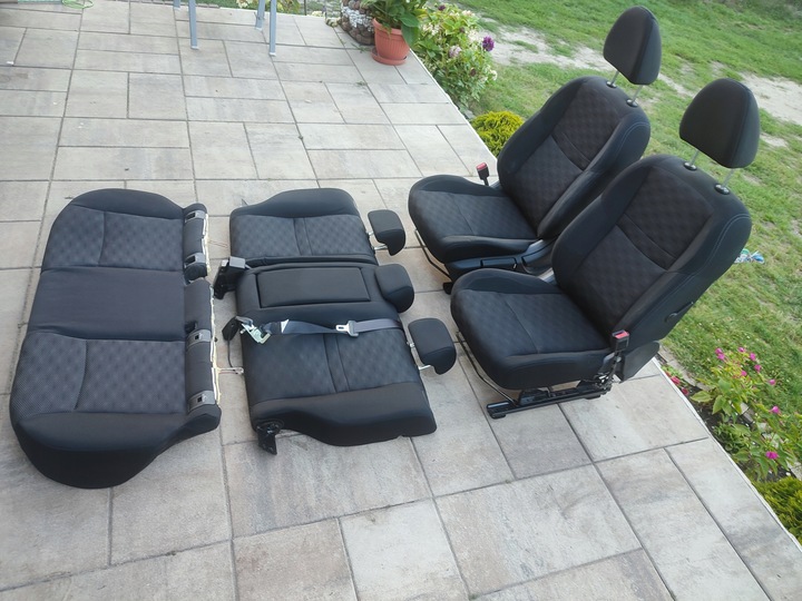 фото №11, Сидіння диван перед зад комплект з подушками подушка безпеки nissan qashqai ii j11