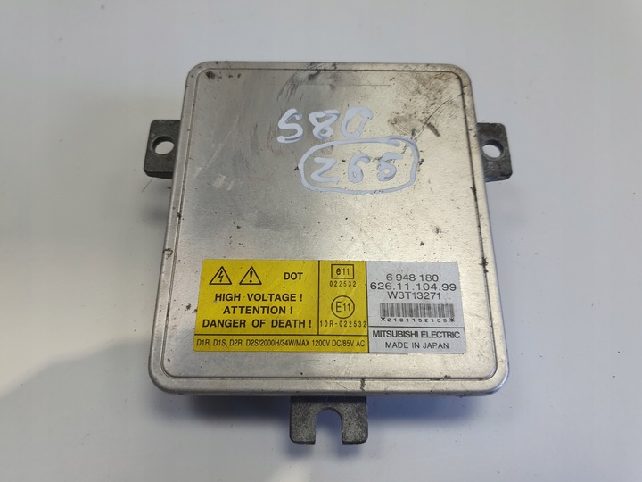 фото №9, Перетворювач volvo s80 ii v70 iii 6948180 6261110499 ксенон модуль