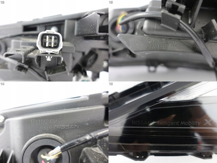 фото №14, Nissan x-trail t33 iv 4 22- лампа повний led інтелектуальний мобільність права eu