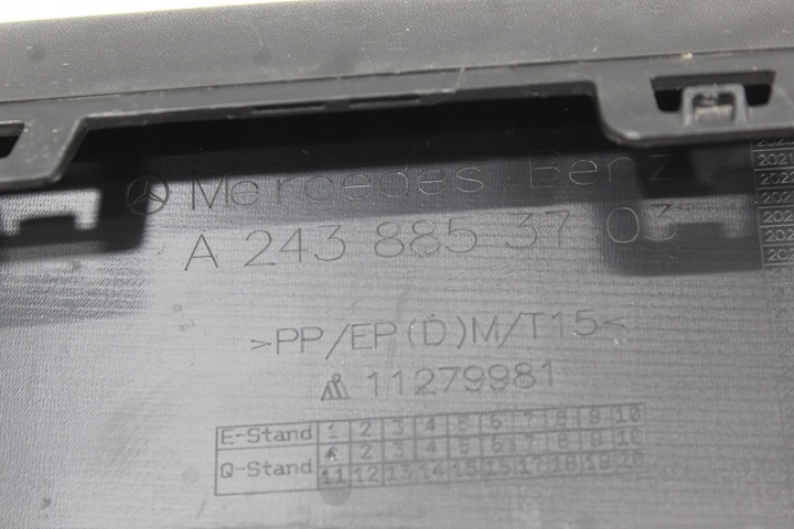 фото №10, Mercedes eqa h243 накладка бампера передней перед a2438853703