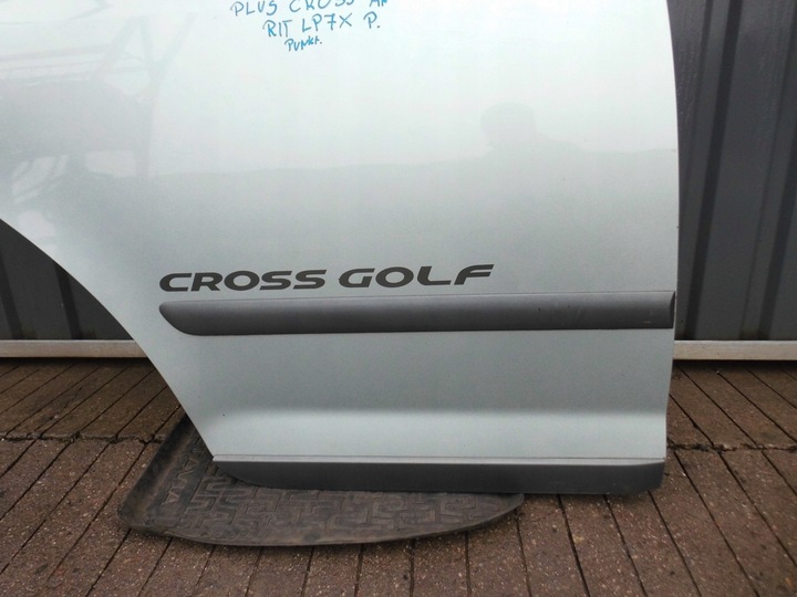 фото №11, Дверь vw golf v vi 5m plus cross правые задние lp7x оригинал