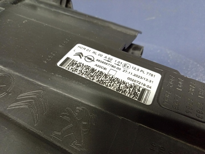 фото №6, Citroen berlingo ii partner ii рестайлінг фара праві eu 9808567780