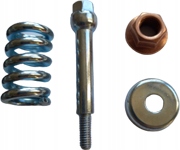 фото №12, Peugeot 206 1.1 1.4 1.6 44-55kw глушитель конечный трубы комплект