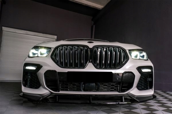 фото №15, Спойлер бампера передні bmw x6 g06 19- глянцевий b