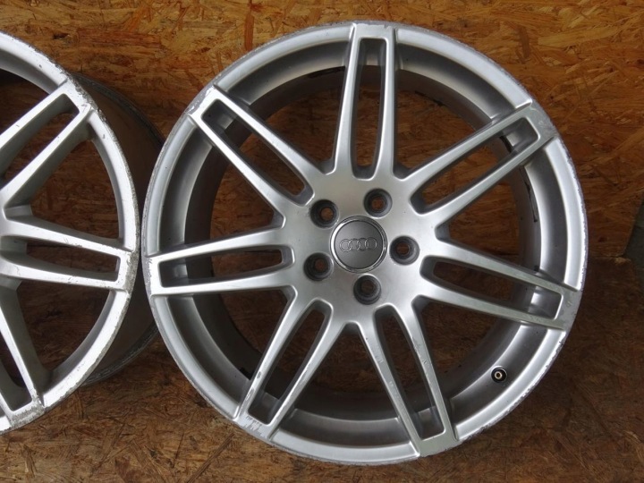 фото №12, Audi a6 c6 a8 d3 диски 19 дюймів 8.5j et 48 5x112 пряме комплект 4f0601025ba