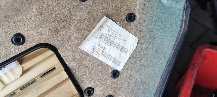 фото №13, Обивка обшивки дверь чёрная кожа mercedes w220