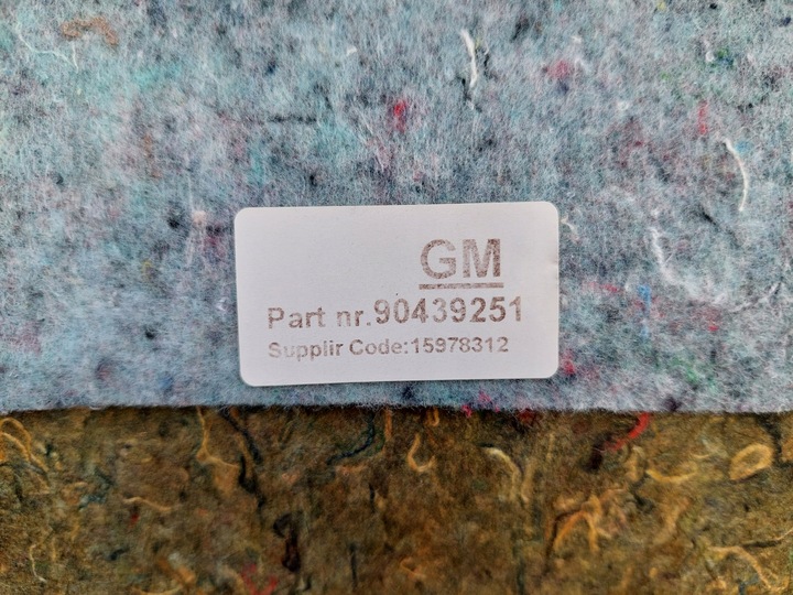 фото №7, Боковина оббивка захист кришки opel vectra b універсал новий оригінал