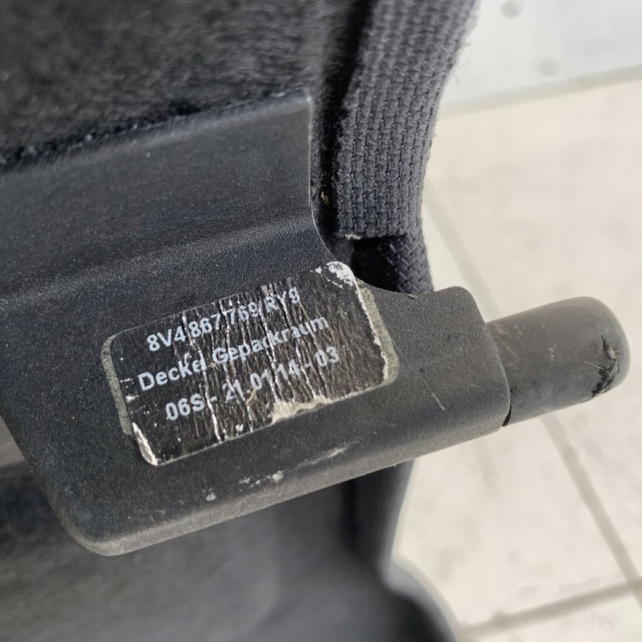 фото №10, Полка багажника зад задняя оригинал audi a3 8v spotrback 15r