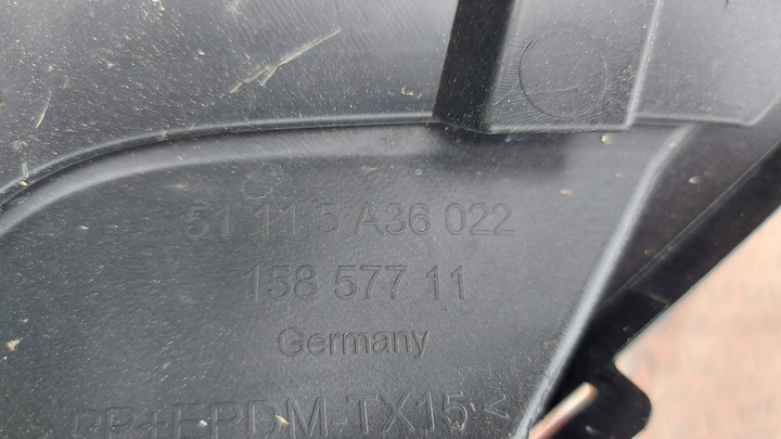 фото №15, Решітка бампера середня перед передня bmw 5 g60 g61 м-пакет 22-