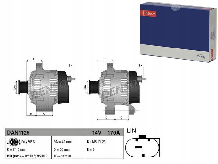 фото №12, Генератор bmw струм заряджання [a]: 170 ,1 f20, f2