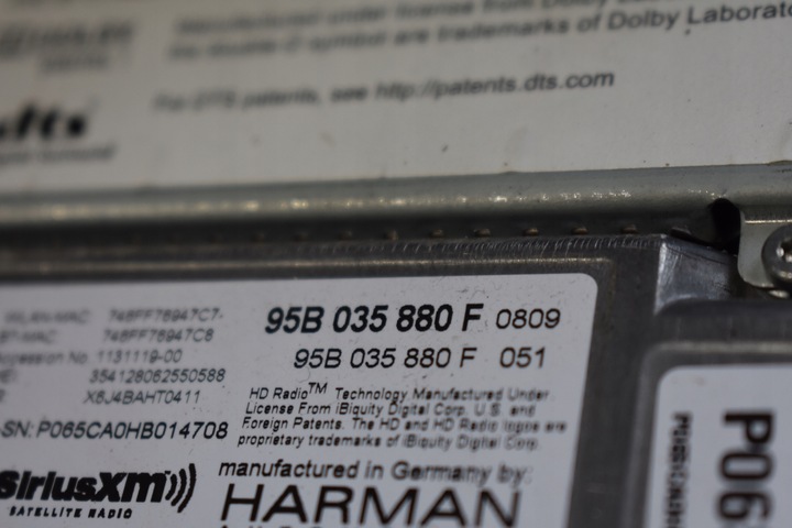 фото №5, Идеальные радио навигация считыватель harman mib porsche macan 1