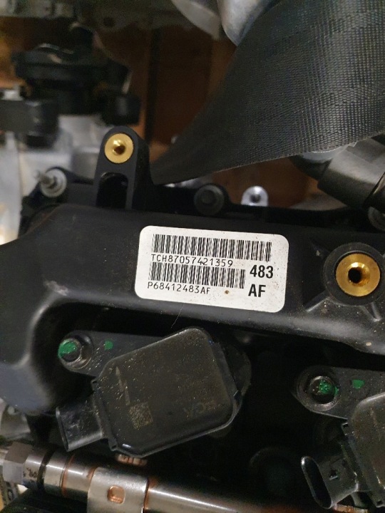 фото №6, Jeep grand cherokee wl 2.0 4xe гібрид 24r двигун комплектний 68412483af новий