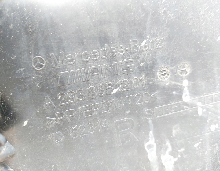 фото №12, Mercedes eqc n293 w293 23r. бампер перед комплектный цвет 192 a2938859500