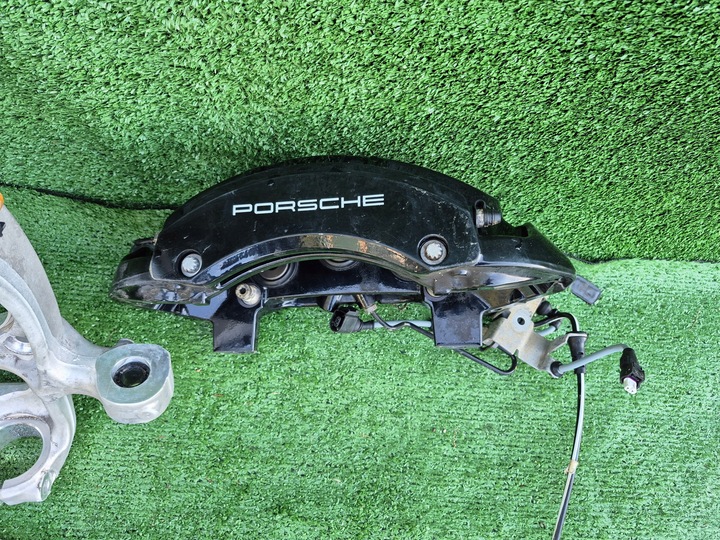 фото №5, Подвешивание левая амортизатор рычаг поворотный кулак суппорт диск cayenne 9y