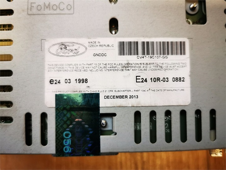 фото №9, Ford kuga mk2 12-16 радіо sony дисплей панель зчитувач