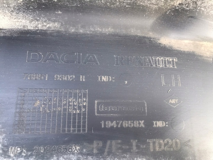 фото №3, Dacia duster ii поріг лівий планка порогова 2017-2021