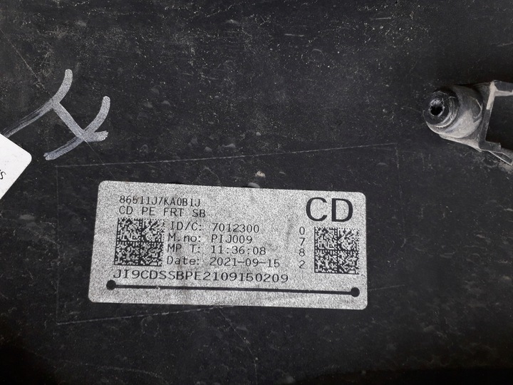 фото №16, Kia ceed 3 iii gt-line рестайлінг 21- бампер переднє 86511-j7ka0