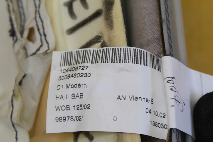 фото №10, Боковина bok сиденья левый зад vw phaeton