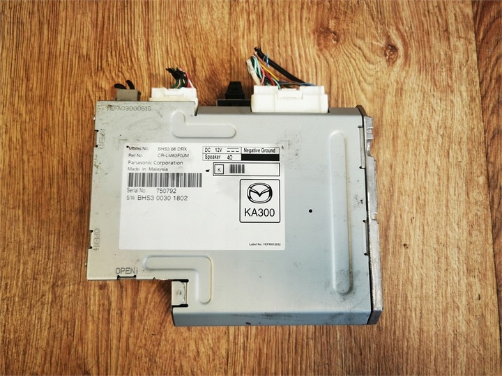 фото №1, Mazda 3 bm 13-16 модуль радио bhs3 66 drx