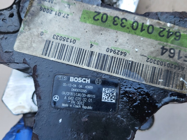 фото №9, Насос паливна рейка  mercedes ml w164 i інші 320 cdi jeep chrysler v6 3.0 crd oem номер