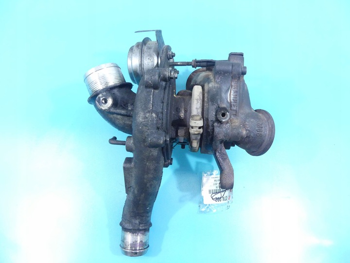фото №9, Турбонагнітач 9686782580 citroen c5 iii 2.2 hdi