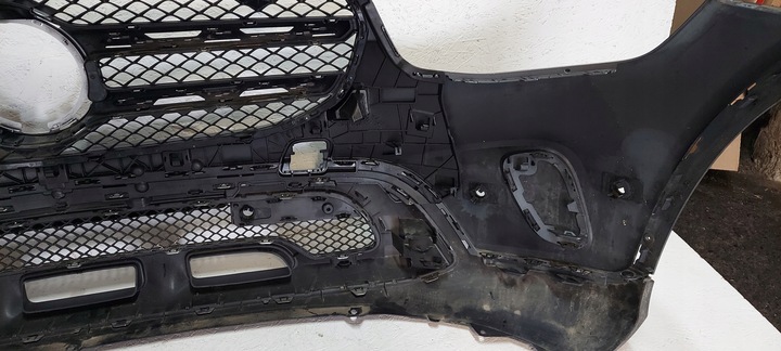 фото №11, Mercedes glc w253 x253 рестайлінг бампер перед решітка радіатора решітка хром ґрати