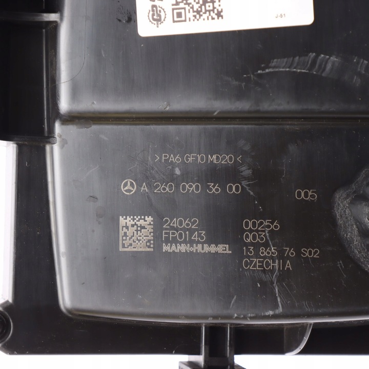 фото №11, Mercedes c118 w177 w247 m260 бензин корпус фільтра повітря a2600903600