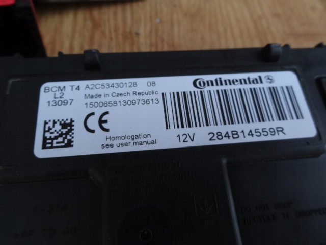 фото №5, Dacia доккер 2013 1,2 tce комп'ютер 237103217r kpl