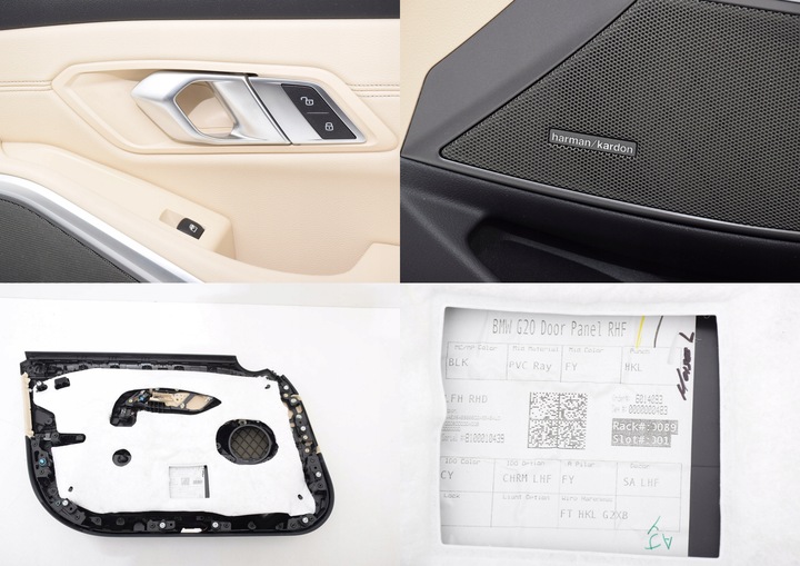 фото №9, Bmw g20 g21 боковина перед зад лівий праві hk canberra бежевий harman кардон