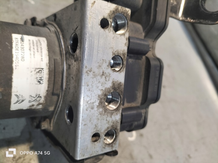 фото №9, Блок управления abs 9824307280 9808055980 peugeot 308 t9 1,6 синий hdi