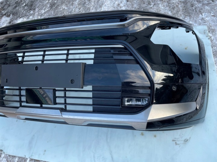 фото №9, Kia niro ii гибрид плагин бампер перед 4xpdc цвет abp радар