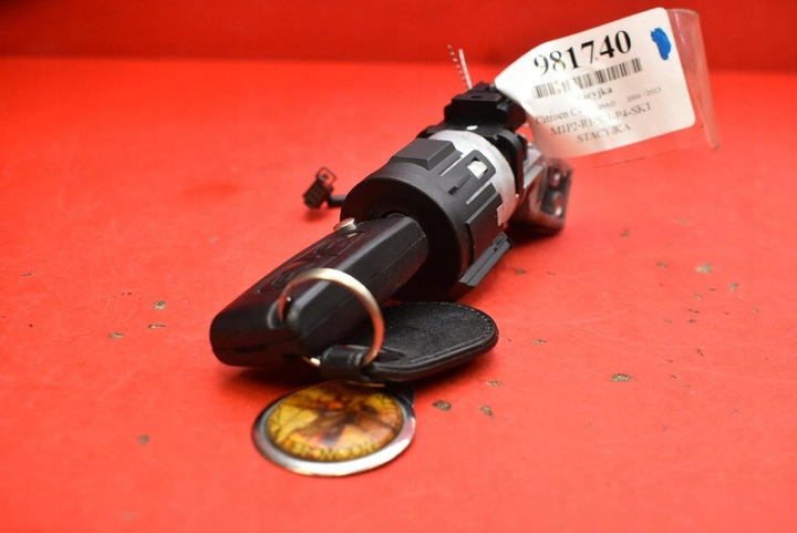 фото №5, Замок зажигания ключ 9663123380 citroen c4 picasso 1 i 1.8 16v 125 km 06-13
