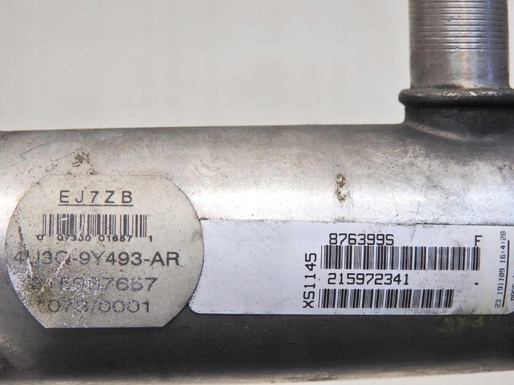 фото №7, Радіатор вихлопних газів peugeot 607 2.7 v6 hdi 4u3q-9y493-ar 876399s 215972341