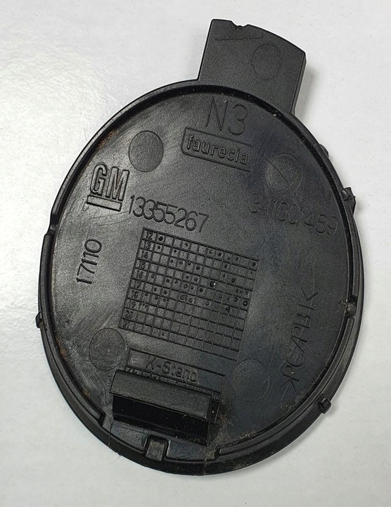 фото №2, Заглушка фаркоп бампера перед z22y opel adam