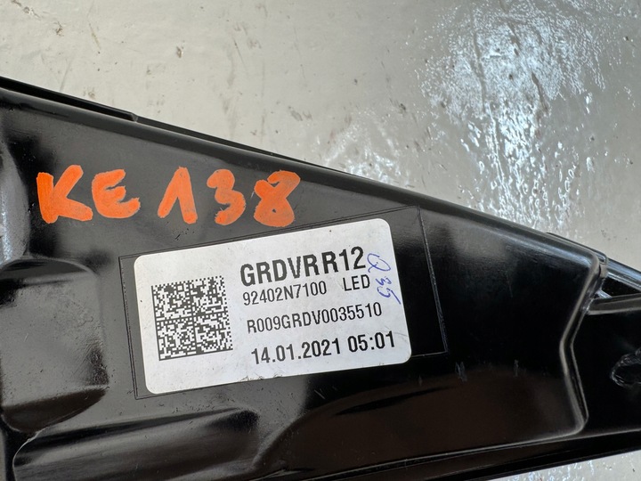 фото №11, Hyundai tucson iv 4 20r- лампа правий зад права задня 92402n7100