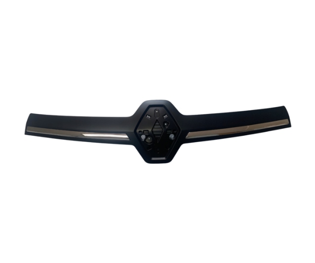 фото №1, Renault trafic iii рестайлинг 19-21 планка логотип капота решётка решётка радиатора хром