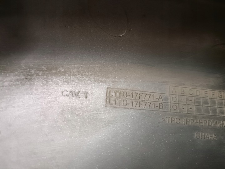 фото №5, Ford puma mk2 спойлер накладка бампера перед