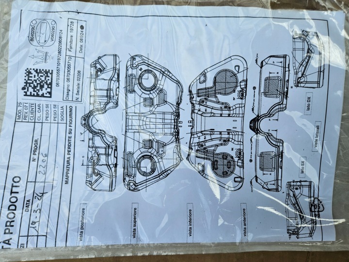фото №8, Новый бак топлива насос maserati granturismo v6 550 лошадиные силы 06703055710