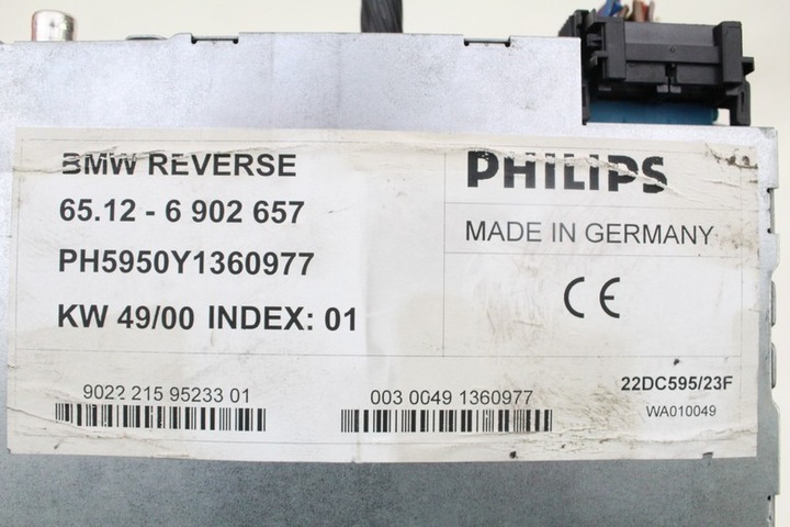 фото №5, Радио радиопроигрыватель кассеты 6902657 bmw e46 00r