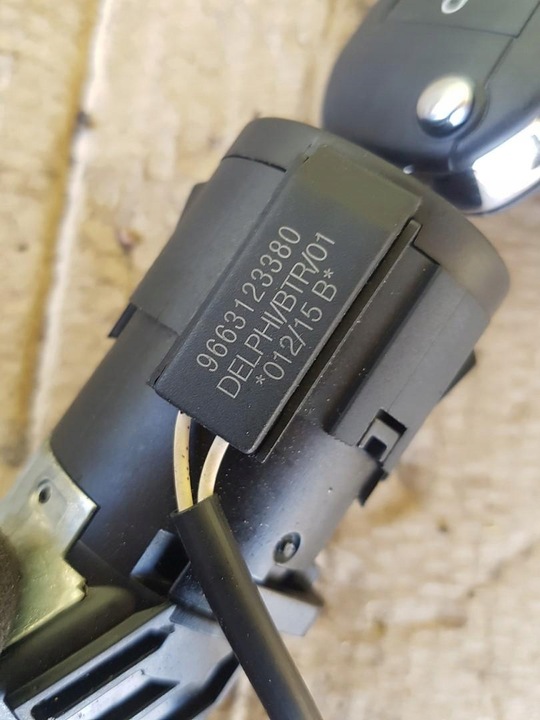 фото №2, Ключ замок запалювання citroen c4 cactus