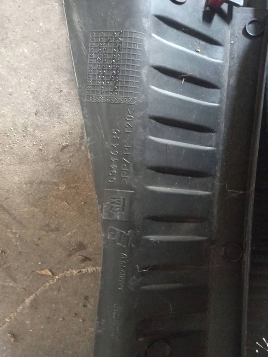 фото №10, Opel corsa c 2005 панель под лобовым стеклом передние 09116435 460029937