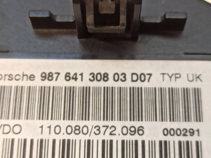 фото №6, Porsche boxster рестайлінг спідометр  98764130404 mph rhd