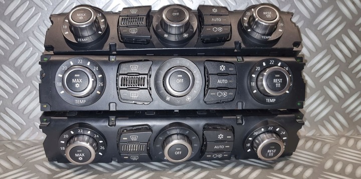 фото №6, Bmw e60 e61 e63 панель управление воздуховод кондиционера high 6950634 хром bd