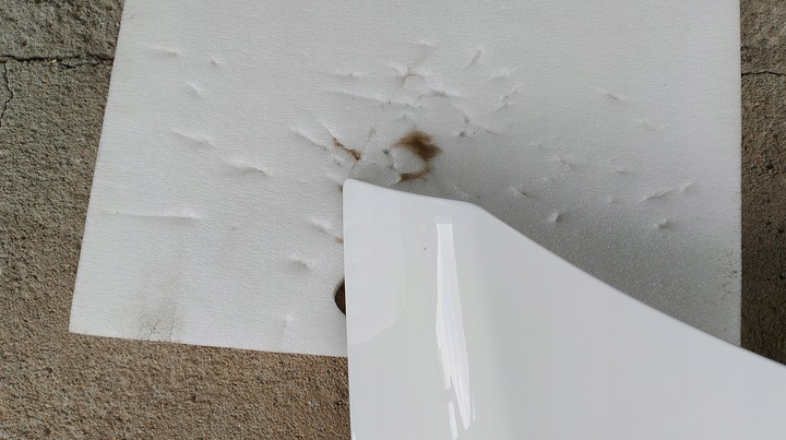 фото №12, Opel zafira c капот крышка двигателя белая красивая