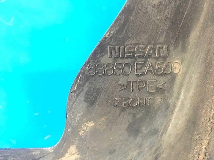 фото №4, Брызговик правая. nissan pathfinder r51 04-14 63850ea500