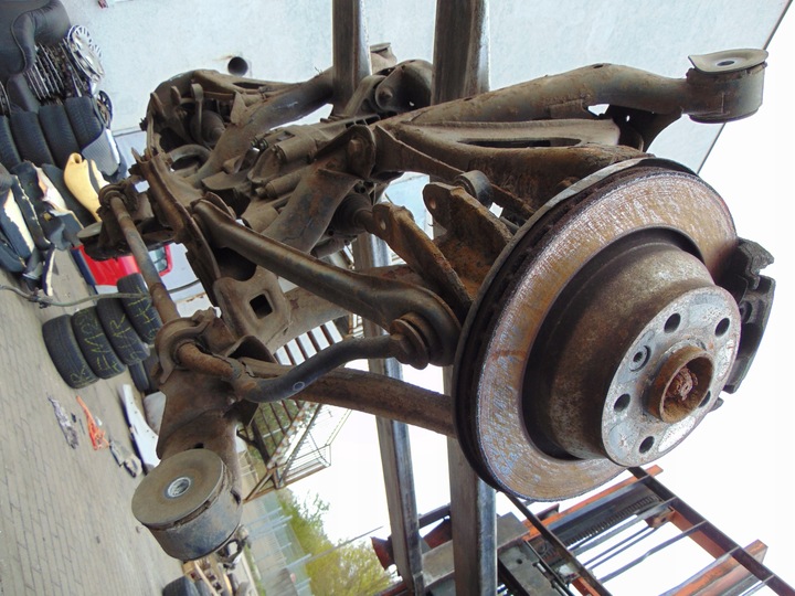 фото №6, Балка ось подвешивание зад vw touareg 7l 4x4 2.5tdi