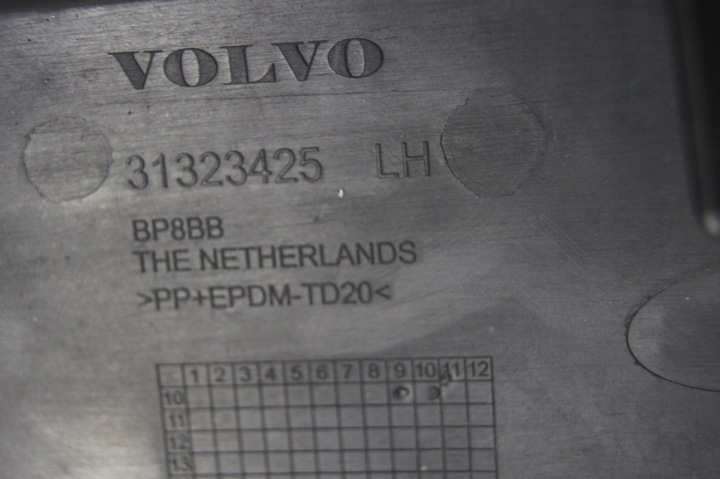 фото №11, Ползун крепление бампера передней 31323425 volvo s60 ii 2.0 дизель 2010r.
