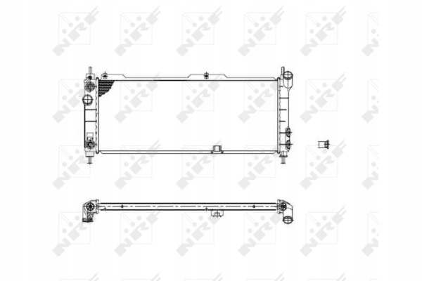 фото №13, Радиаторов двигателя opel corsa b 93- 1.2 i / 680x2